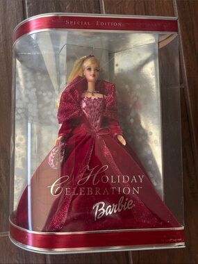 Barbie Red Glitter Holiday Gown Special Edition